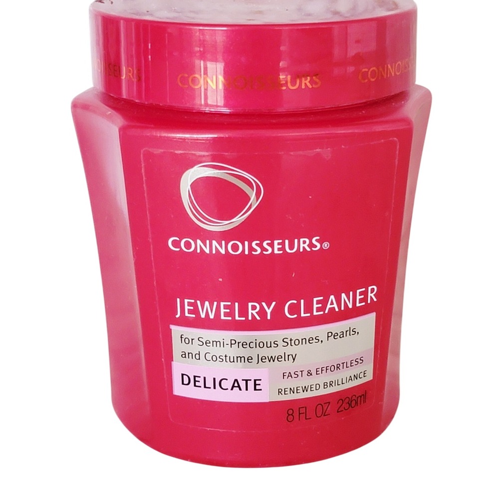 Connoisseurs Fine Delicate Jewelry Cleaner Pearls Precious Stones Costume NEW‎